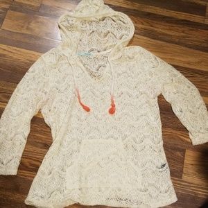 MAURICES Lace shirt cream